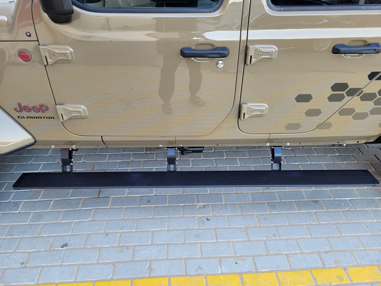 Power Side Steps for Jeep Wrangler JT GLADIATOR With Lights