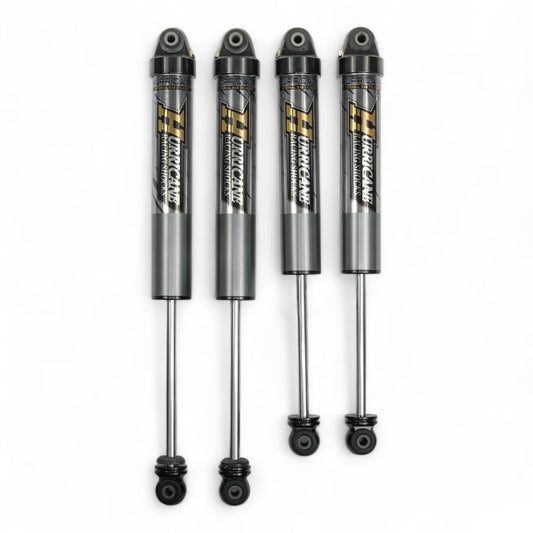 Hurricane Performance 2.5-inch Lift Kit with Hurricane 2.5 Aluminum Shocks for Jeep Wrangler JL