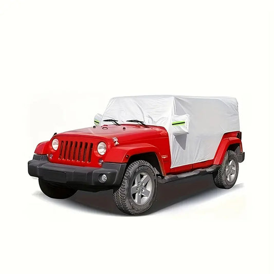 AMR Windproof All Weather Protection Car Cover For Jeep Wrangler JK/JL -2 Door & 4 door
