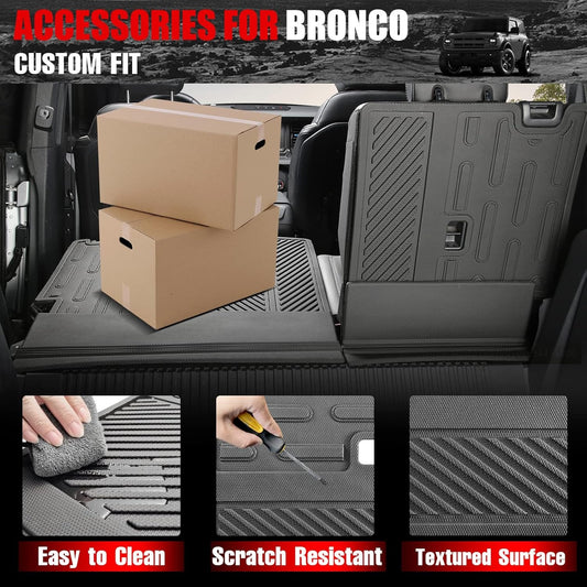 Back seat protector Mat for Ford Bronco 4-Door