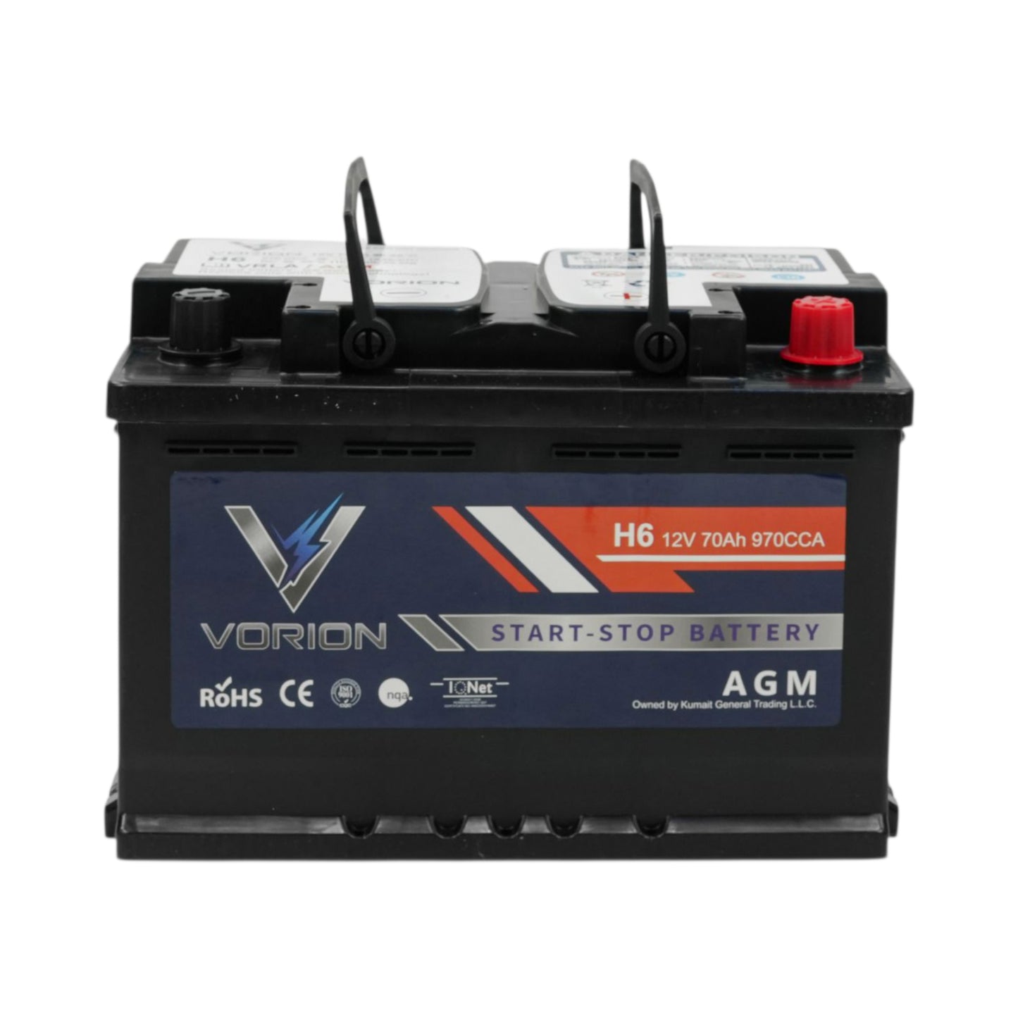 Vorion AGM Sealed Battery H6-70 -12V, 70Ah