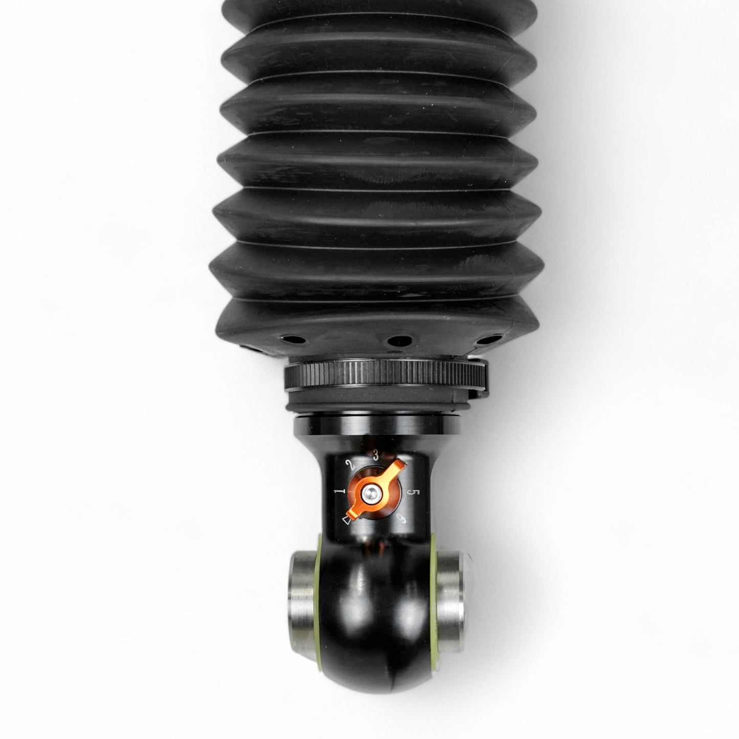 HURRICANE RACING EXTREME SERIES 2.5 DUEL COMPRESSION ADJUST & SINGLE REBOUND ADJUST FRONT COIL-OVER SHOCKS & 2.5 REAR EXTERNAL DUEL BYPASS SHOCKS ( 1-2 " Lift) FOR FJ CRUISER PRADO, 4RUNNER AND FORTUNER