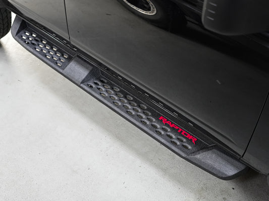 SIDESTEP RAPTOR STYLE W/O ROCK RAIL FOR FORD BRONCO 2021 +