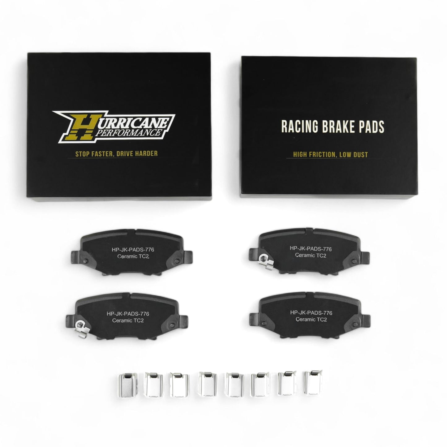 Hurricane Performance Rear Brake Pads For Jeep Wrangler JK