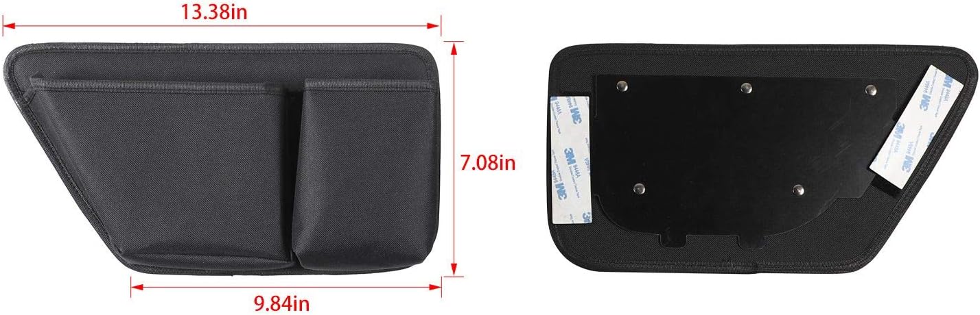 Front Door Storage Pockets for Jeep Wrangler Accessories JK