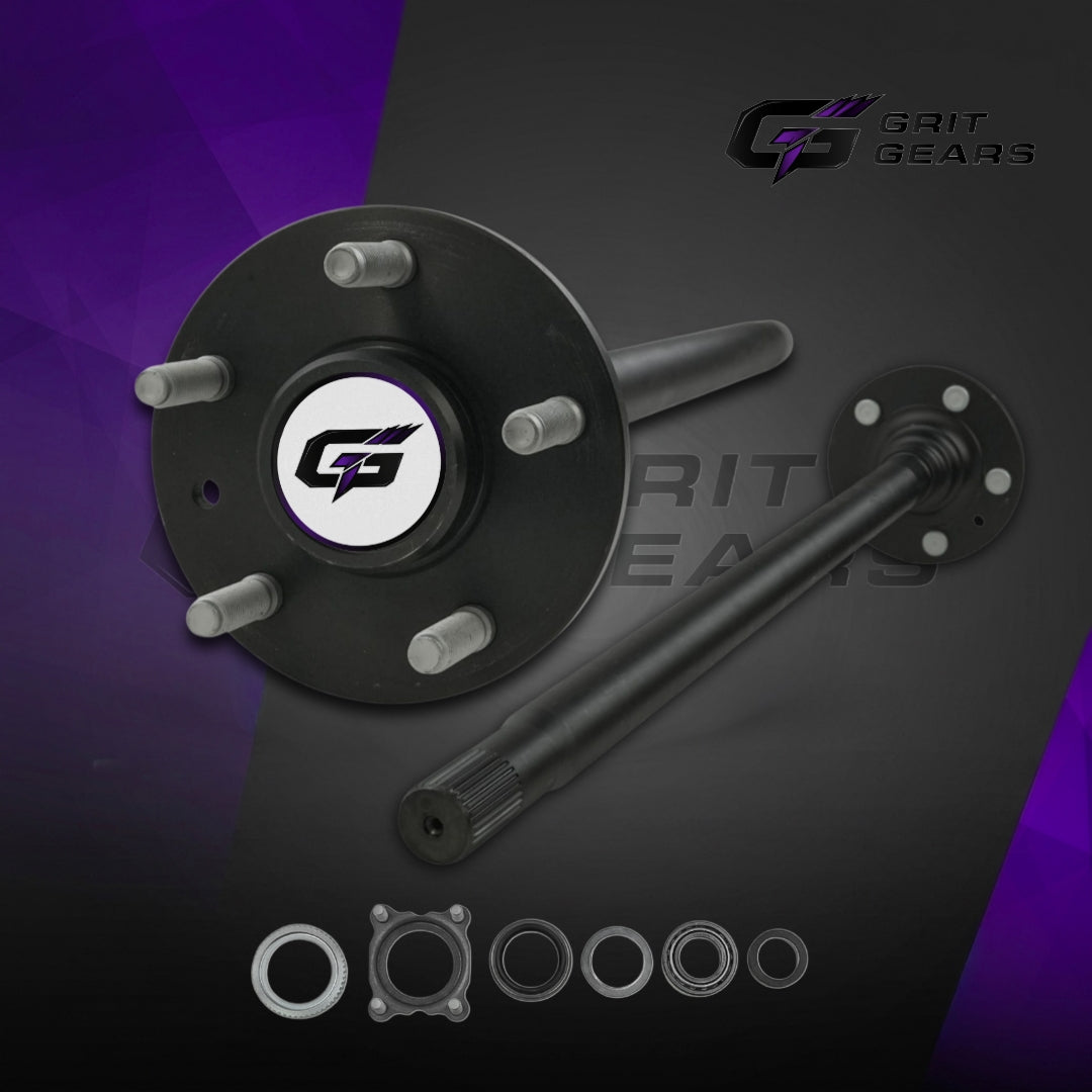 GRIT GEARS 4340 Chromoly Front CV Axles for Jeep JL and JT Rubicon