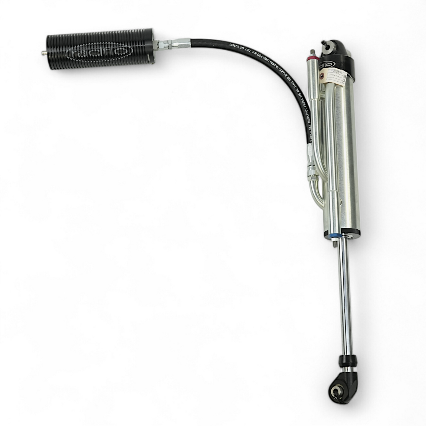 Radflo OE Replacement 3.0 Front & Rear Bypass 2 Tube With Remote Reservoir For Jeep JL, JT & 392