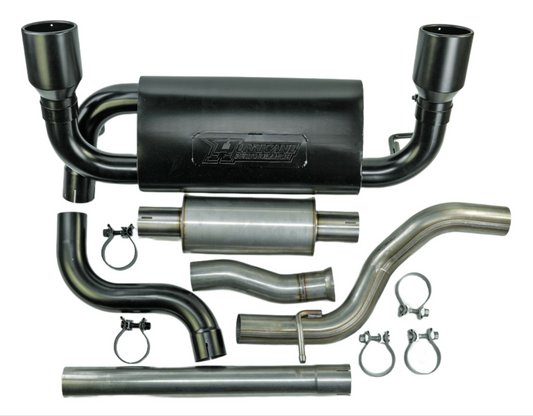 Hurricane Performance R-Tech Cat-Back Exhaust for Jeep Wrangler JL