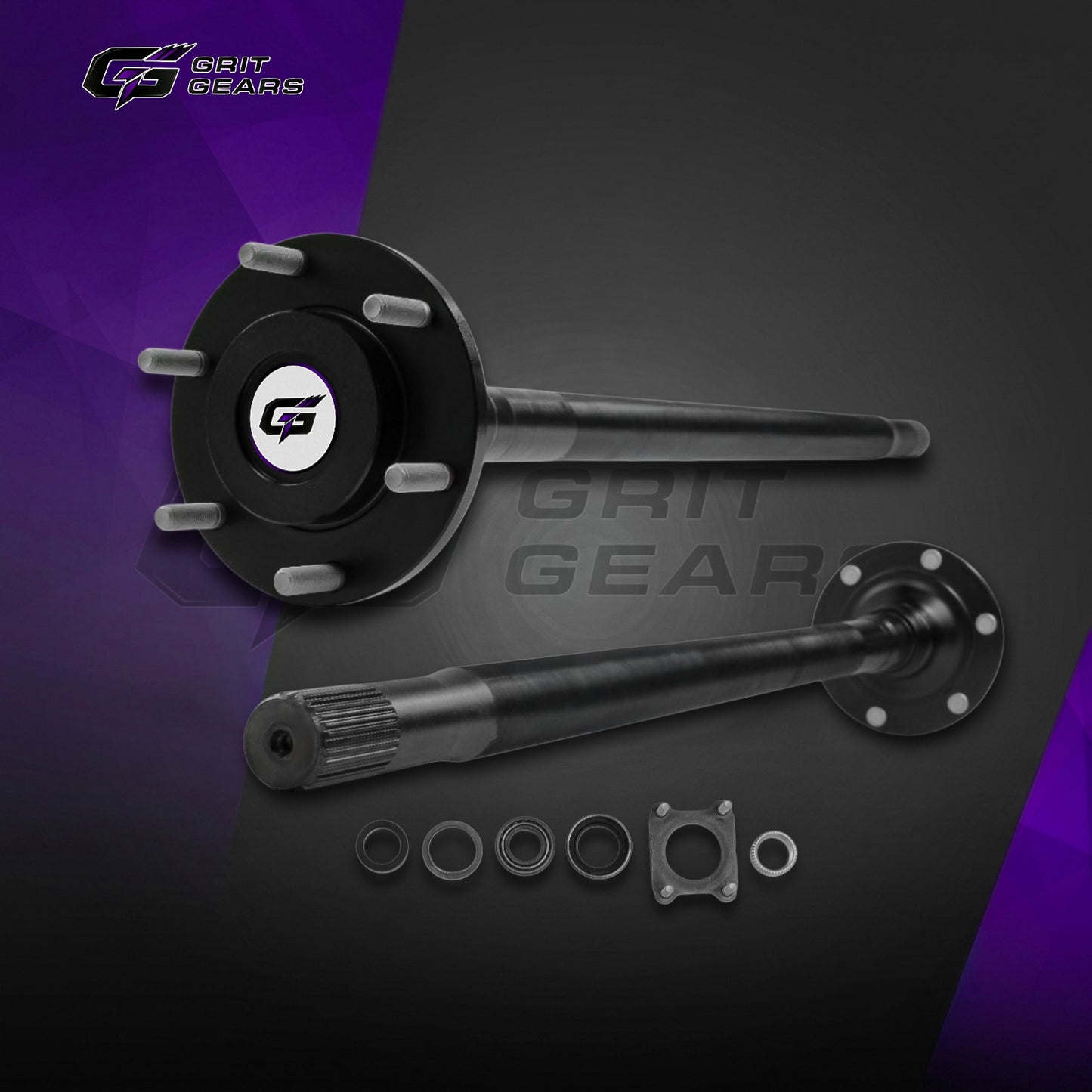 GRIT GEARS 4340 Chromoly Rear Right Axles For Ford Bronco 2021-2025 with M220 Differential