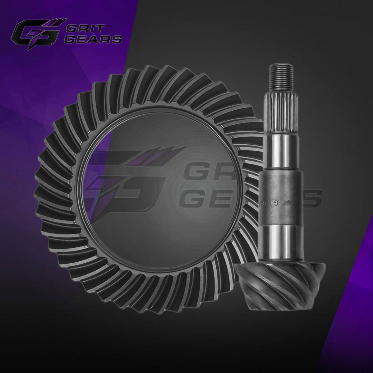 Grit Gears Dana 44 Rear 4.56 Ring & Pinion for Jeep Wrangler JK (2007–2017) (GG-D44JK-4.56)