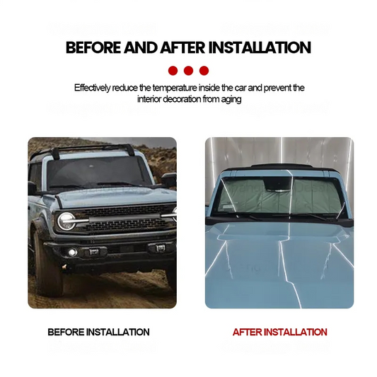 Front Window Sunshade for Ford Bronco
