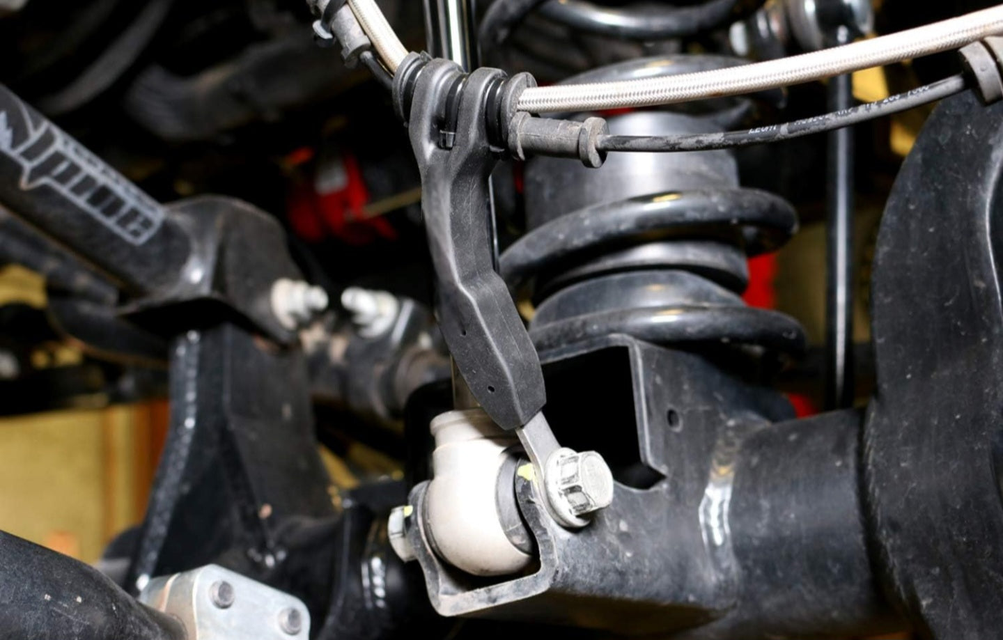 Front Brake Line Relocation Bracket for Jeep Wrangler