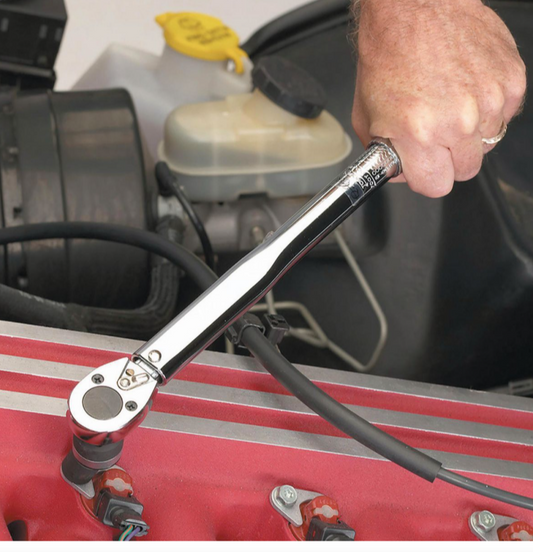 PITTSBURGH PRO 3/8 in. Drive 5-80 ft. lb. Click Torque Wrench