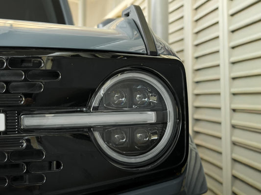 AMR UPGRADED LED Headlight For Ford Bronco