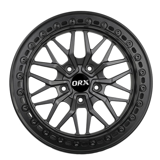 ORYX Forged Machined Aluminum Matte Grey Bead lock Rims-ORX05 for Jeep Wrangler JK/JL/JT & 392