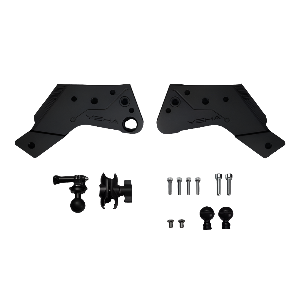 A-Pillar Hood Dual Light & Go pro Bracket for Ford Bronco