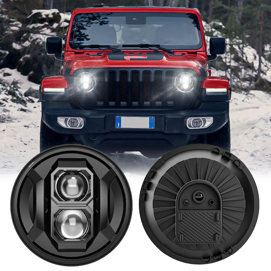 AMR Super7 LED Headlight for Jeep Wrangler JK