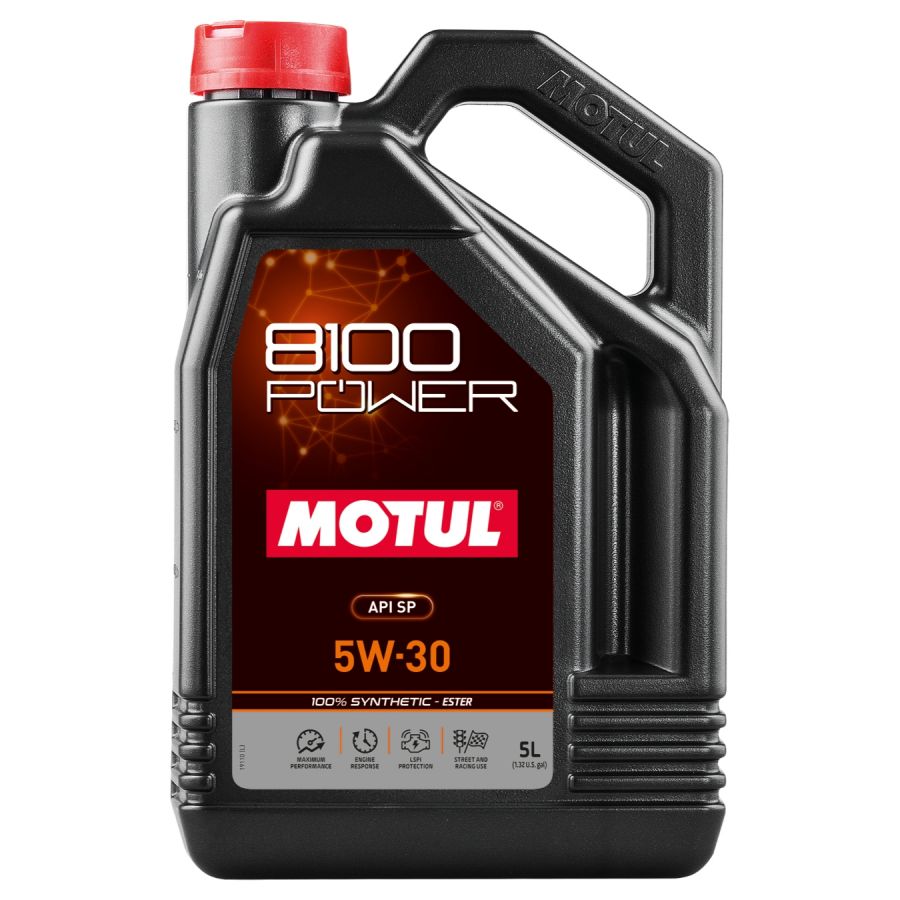 MOTUL 8100 POWER 5W30 5L Engine Oil