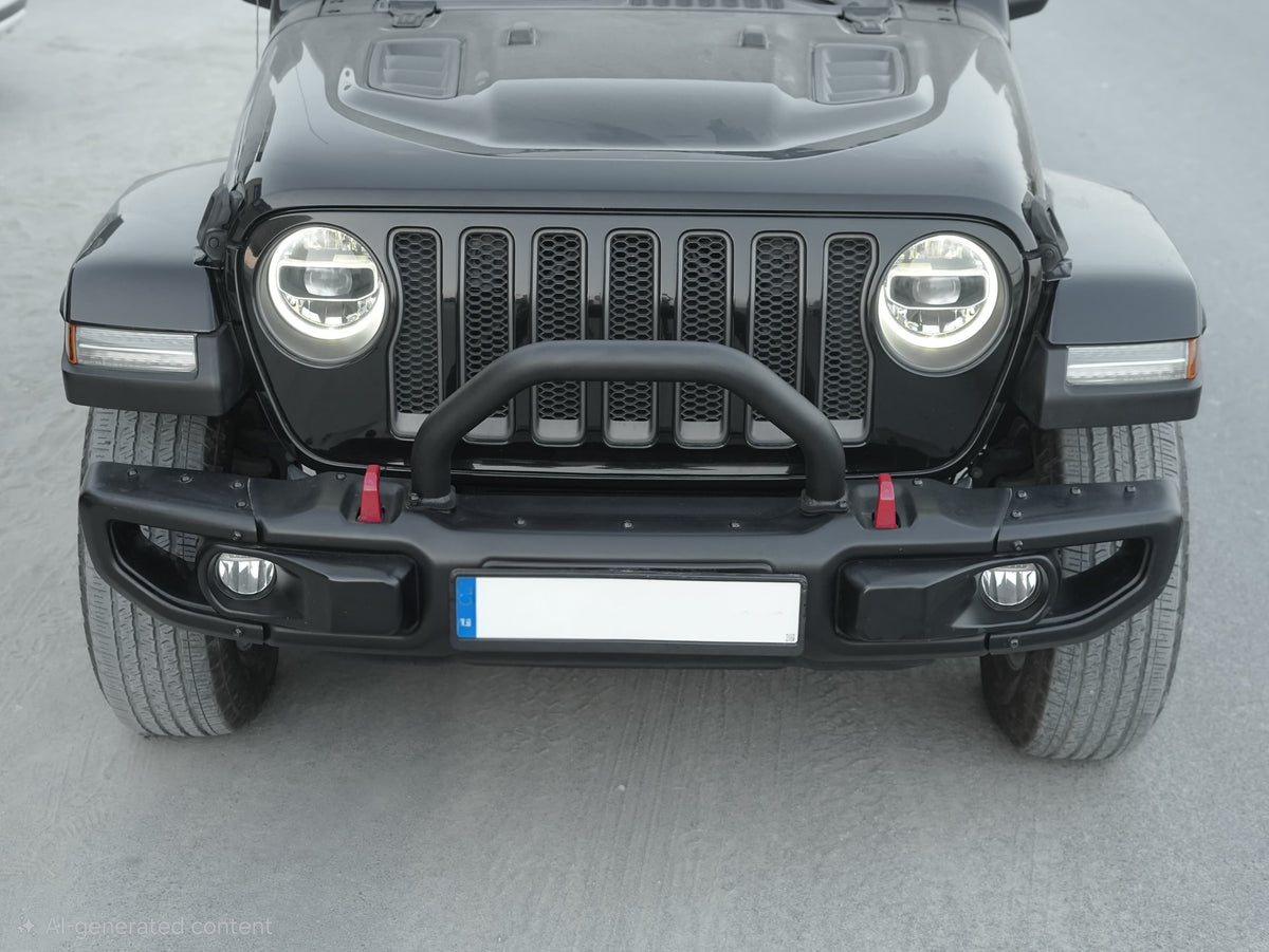 AMR Xtreme Front Aluminum Bull Bar For Jeep Wrangler JL