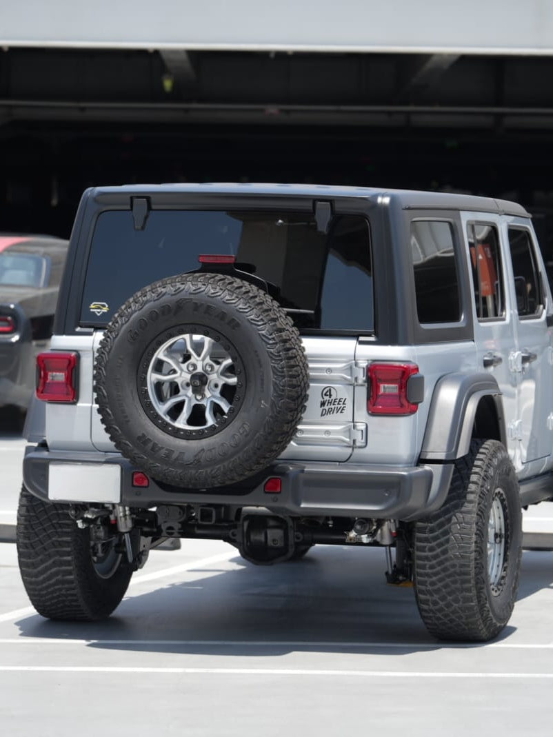 Silver Iron Spider Forged Aluminum Rims With Mat Black Beadlock for Jeep Wrangler JK/JL/JT