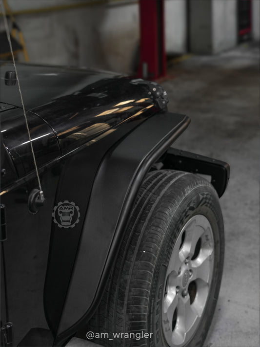 AMR Flat Fenders for Jeep Wrangler JK