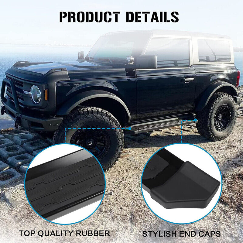 SIDESTEP OEM STYLE FOR FORD BRONCO 2021+ 2 Door