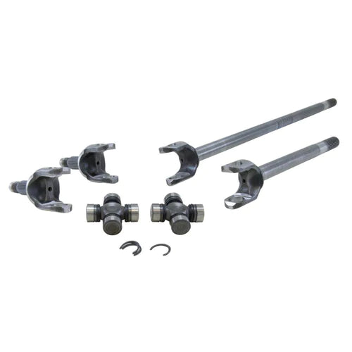 Yukon Gear Front 4340 Chromoly Axle Kit For Jeep JK Rubicon Dana 44 Front w/1350 (7166) Joints