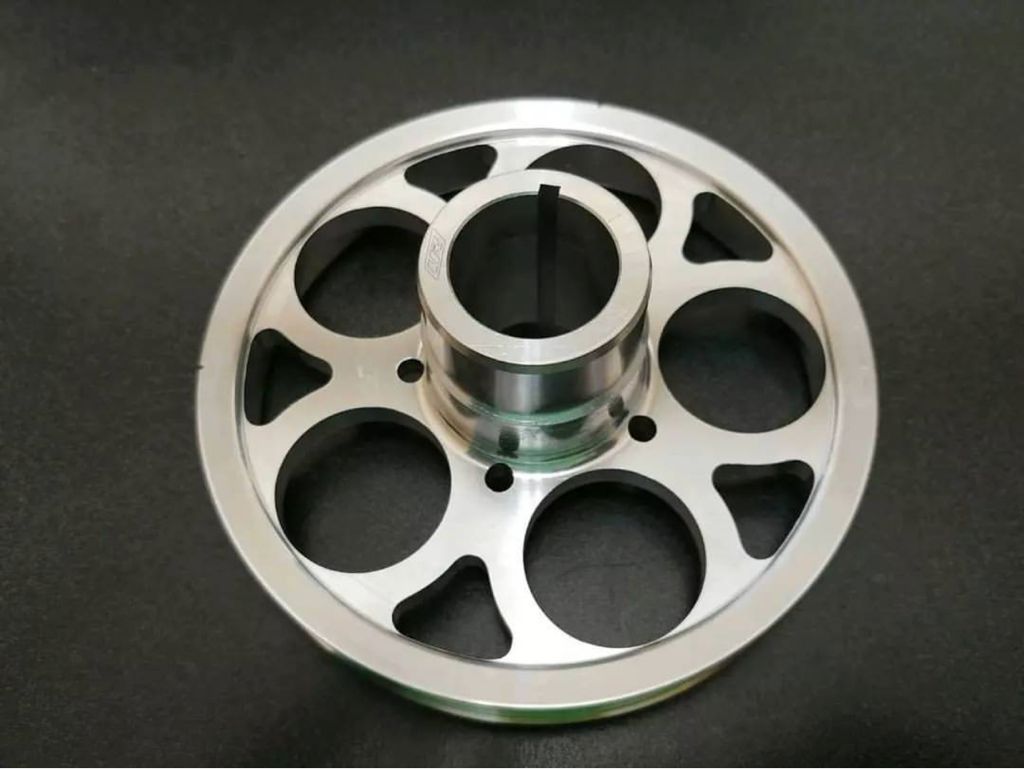 Unorthodox Racing MAXX lightweight crankshaft pulley for Jeep Wrangler