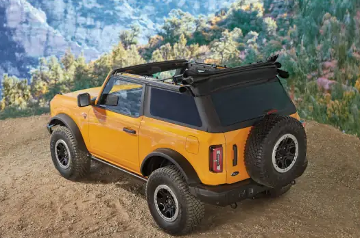 FORD 2021-2022 BRONCO 2 DOOR TREKTOP® SLANTBACK SOFT TOP FROM BESTOP