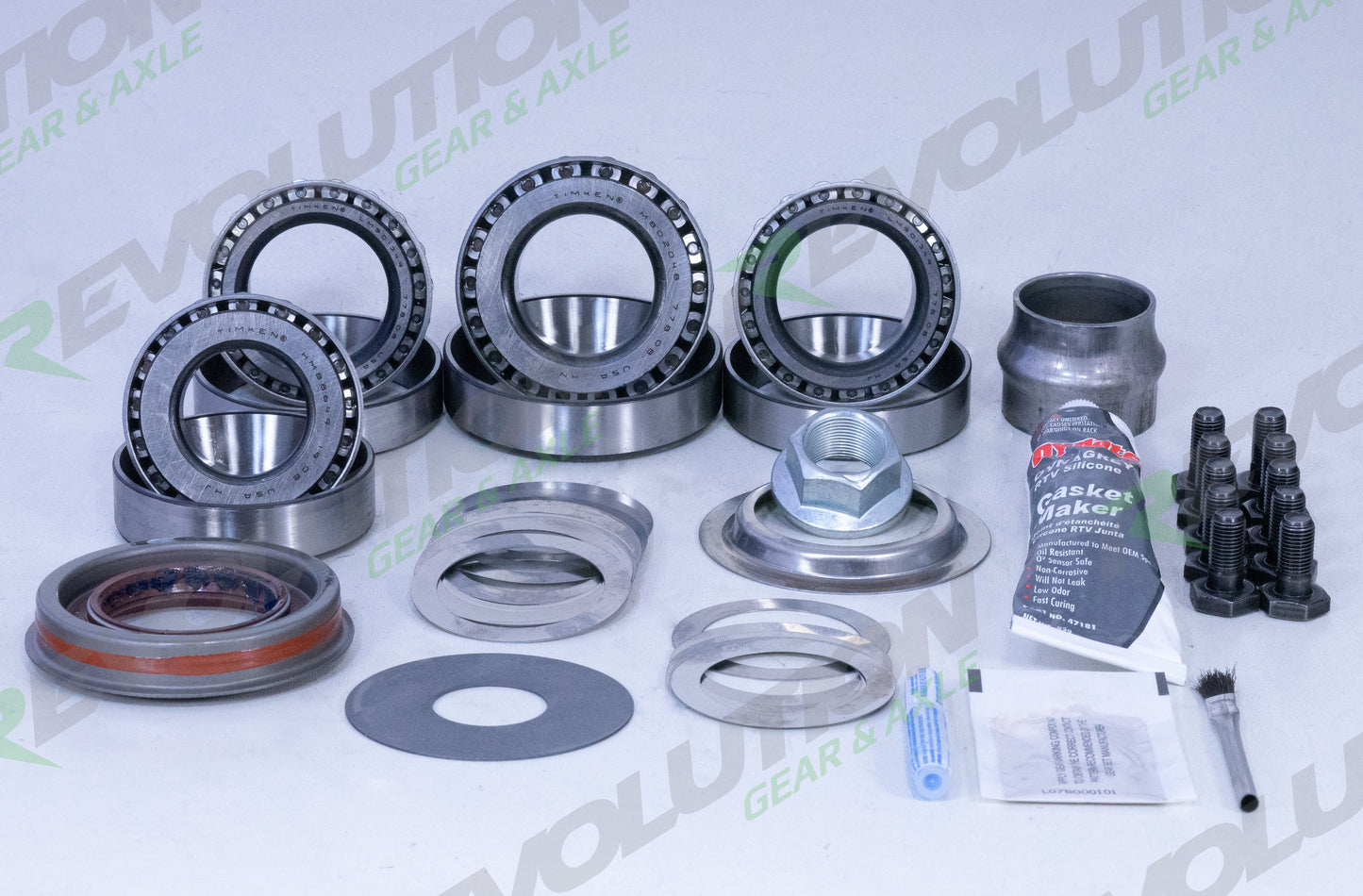 Revolution Gear and Axle D30 Reverse JK Front Master Overhaul Kits For Jeep Wrangler JK