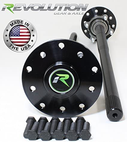 REVOLUTION GEAR AND AXLE DANA 44 JK 4140 CHROMOLY US MADE REAR AXLE KIT 2007-18 JK Rubicon 32 SPLINE