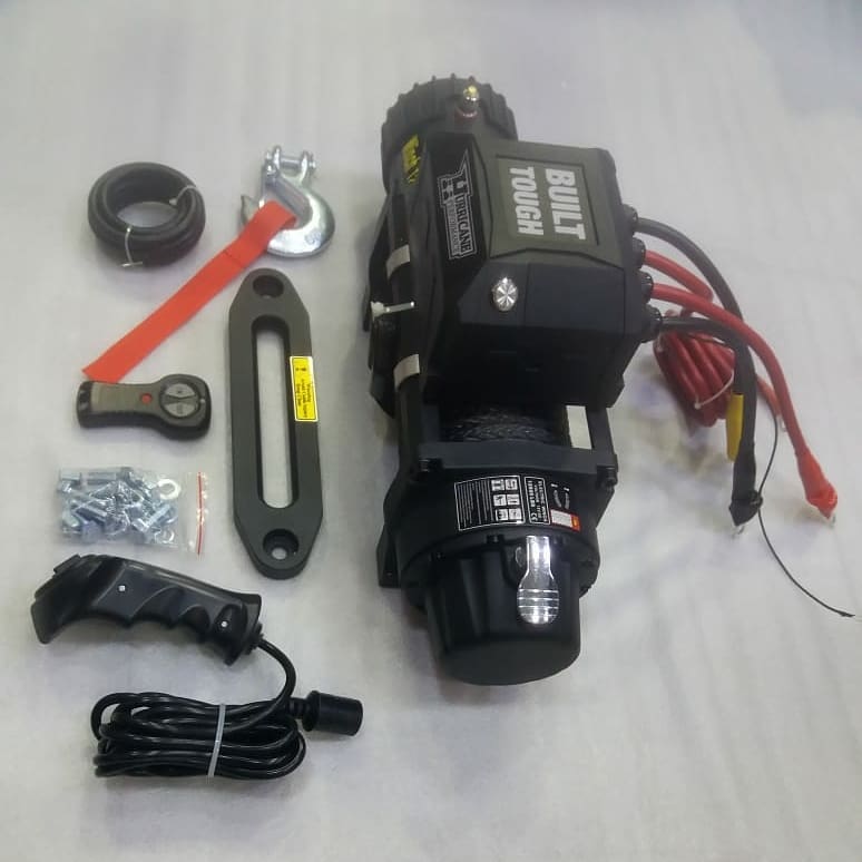 Hurricane Winch 12000LB For Jeep Wrangler - am-wrangler