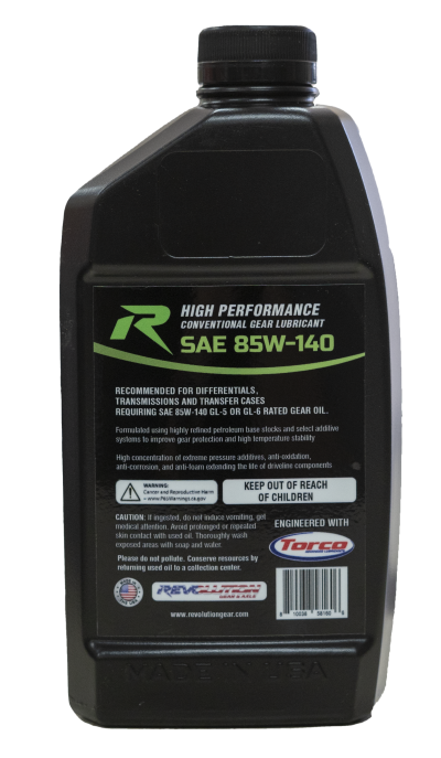 REVOLUTION 85W140 GEAR OIL
