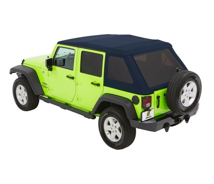 TREKTOP GLIDE SLANTBACK SOFT TOP JEEP 2007-2018 WRANGLER JK