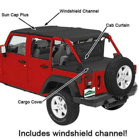 Bikini Top from Pavement End for Jeep Wrangler JK - am-wrangler