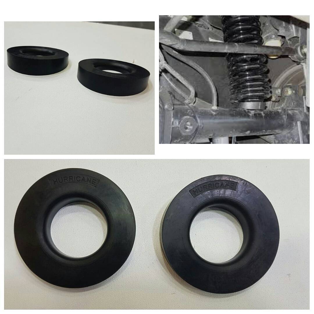 Rear Coil Spacer Correction Degree Wedges for Jeep Wrangler JK - am-wrangler