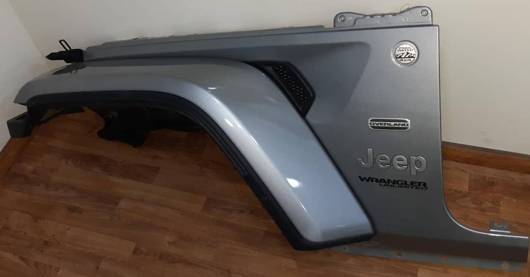 Front Driver side Complete set of fenders for Jeep Wrangler JL - am-wrangler