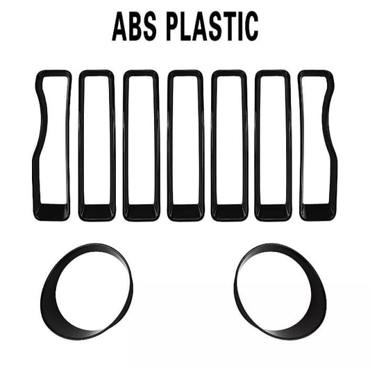 Grille insert for Jeep Wrangler JL - am-wrangler