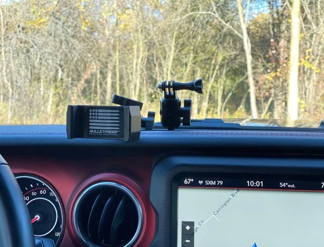 BULLET POINT Phone and GoPro Holder for Jeep Wrangler JL/JT - am-wrangler