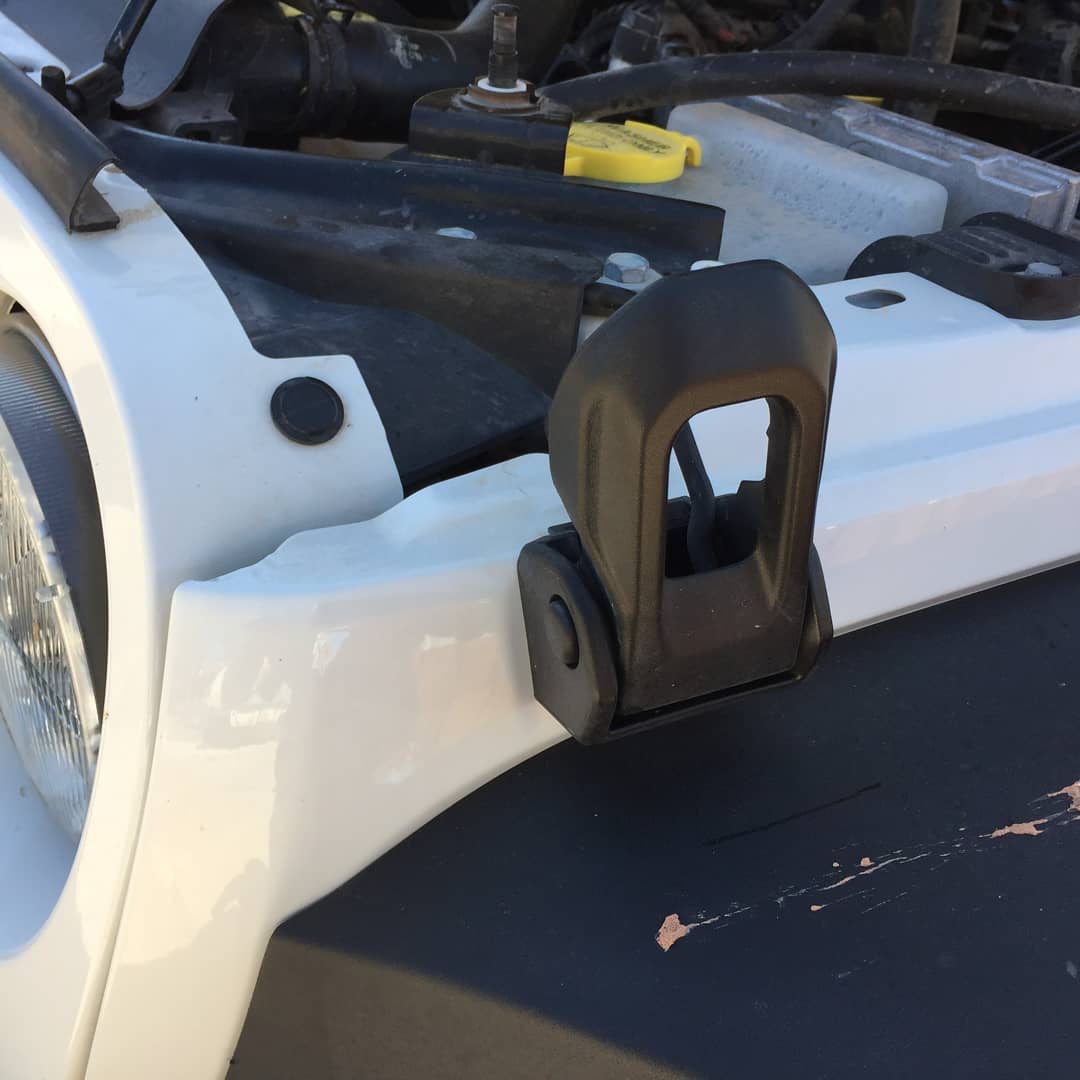 Hood Latch for Jeep Wrangler JK, JL/JT -Plastic - am-wrangler