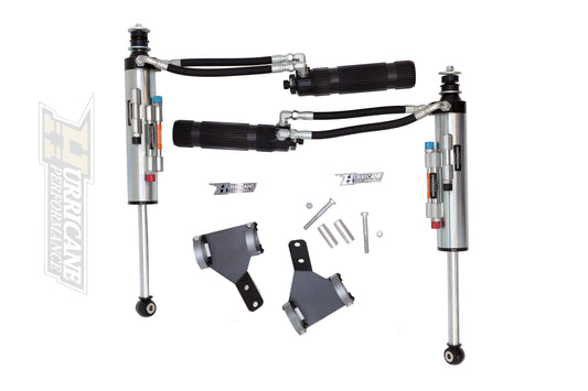 Hurricane Racing Shocks 3.0", Triple Bypass Adjustable for Jeep Wrangler JK