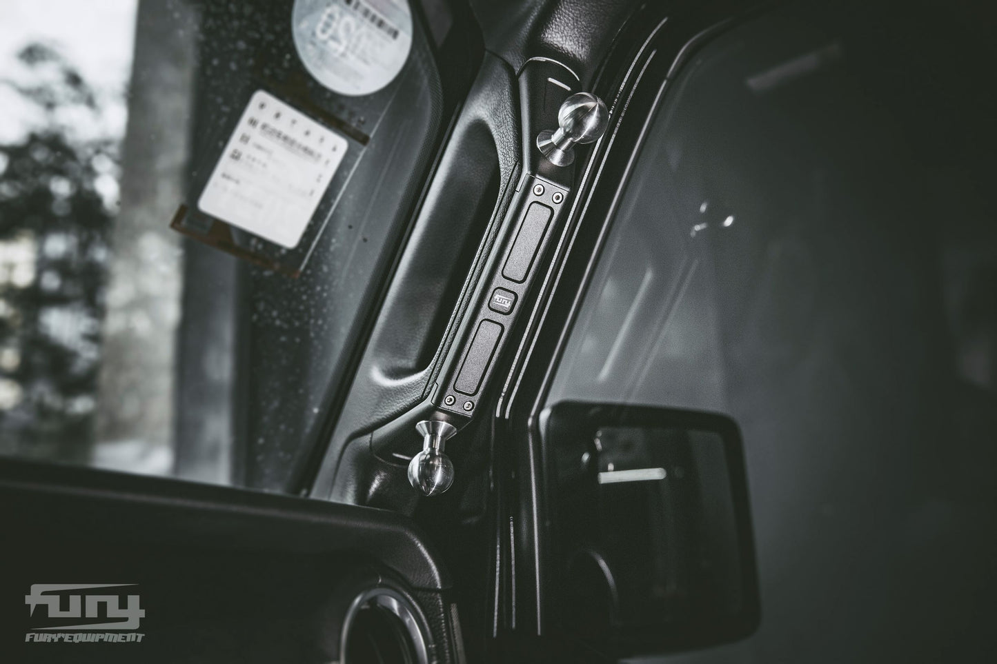 FURY A-Pillar Mechanical Handle for Jeep Wrangler JL/JT