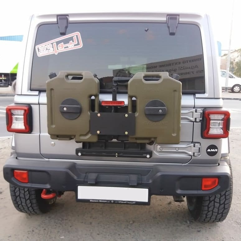 Jerry Can Holder for Jeep Wrangler JL - am-wrangler