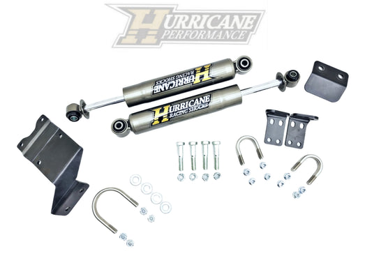 Hurricane Performance Dual Steering Stabilizer for Jeep Wrangler JL / JT