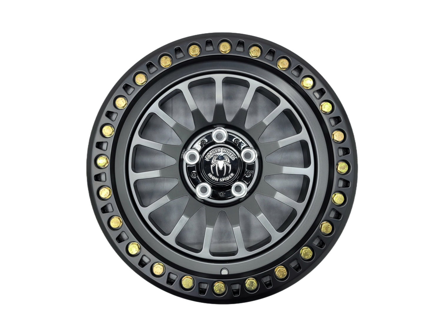 Iron Spider Forged Aluminum Beadlock Rims for Jeep Wrangler JK/JL/JT