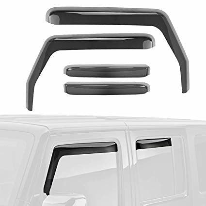 Rain Visors for Jeep Wrangler JL/JT - am-wrangler