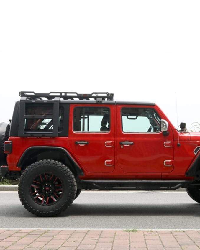 Roof Rack for Jeep Wrangler JL-ALUMINIUM - am-wrangler