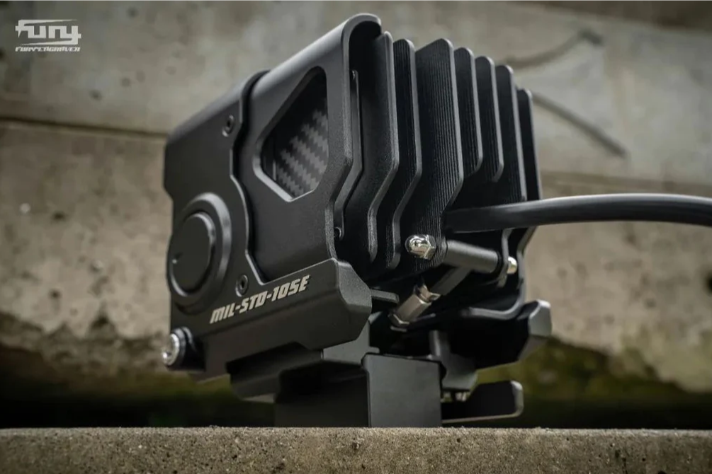 Fury Gravity Series A-pillar integrated lighting system for Wrangler JL /JT