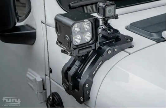 Fury Gravity Series A-pillar integrated lighting system for Wrangler JL /JT