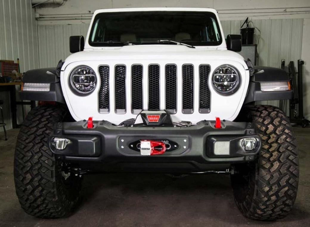 Winch Adapter Mounting Plate For Jeep Wrangler JL